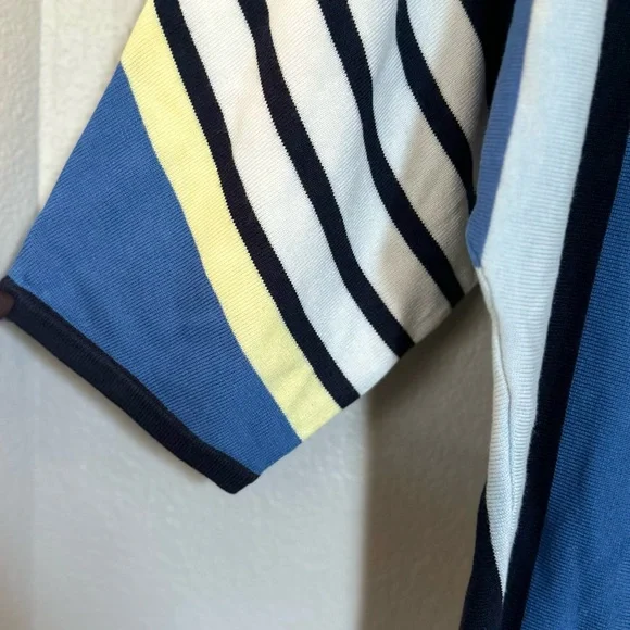 BONITA NWT RARE XXL Striped Fine Knit Pullover Sweater • Germany Exclusive - Picture 4 of 12